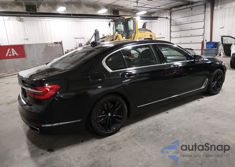 2016 BMW 750I xDrive z USA, uszkodzony, nr VIN WBA7F2C5XGG418435